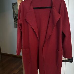 J. Crew Deep Wine Women's Cardigan/jacket
